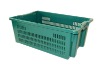 YHX-061 60*40CM plastic stackable mesh turnover crate