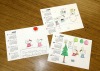 Yearly Pocket Paper Calendar Card Printing