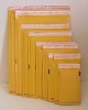 Yellow Kraft bubble mailer;Post mailer;Bubble padded mailer