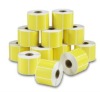 Yellow Self Adhesive Label