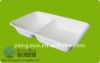 ZX3-T-Y020  2 grid  sugarcane tableware