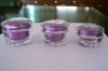 acrylic jars manufacturer&mushroom package&skin care jar