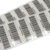 adhesive barcode labels tamper evident