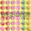 adhesive crystal epoxy sticker, logo