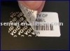 adhesive jewelry labels anti-tamper