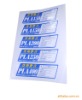 adhesive sticker label