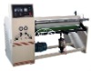 adhesive tape single shaft logger rewinder machine