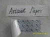 adhesive warranty sticker coated paper