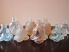 all colors rose glass perfume bottle