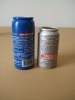 aluminum aerosol bottle with printing