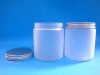 aluminum cap plastic jar scrub