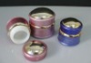 aluminum cream jar for nail gel 15g and 20g