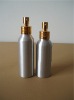 aluminum golden spray bottle