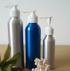 aluminum lotion bottle