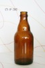 amber beer glass bottle 330ml (R-B303)