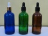 amber ,blue ,green essential oil bottles