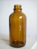 amber boston glass bottle for iatrology use