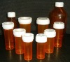 amber childproof lids bottles