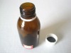 amber glass bottle din pp 28mm