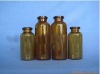 amber glass bottle medicine bottle