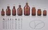 amber glass bottles