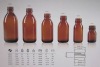 amber glass bottles for syrup DIN 28mm