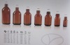 amber glass bottles for syrup PP18 24 mm