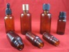 amber glass tube bottle