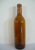 amber wine bottles