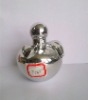 apple shape glass perfume bottle with plastic cap