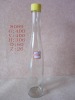 apple vinegar glass bottle