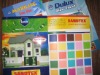 architectural coatings color card