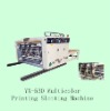 automatic knife adjusting multicolor water base cardboard printer slotter machine