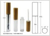 bamboo lipgloss bottle