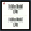 bar code label