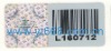 barcode hologram sticker