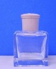 beautiful clear glass bottle for aromatherapy