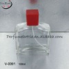 beautiful clear glass perfume bottle with 100ml