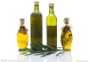 beautiful glass olive oil bottle