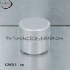 beautiful silvery cosmetic jars for personal care