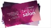 beauty salon business cards printing for promotion