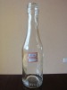 beveage or food glass bottle