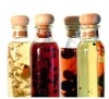 beverage / fruit  vinegar glass bottle