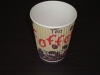 biodegradable paper cups with lids(various sizes, printing customer logo)