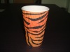 biodegradable paper cups with lids(various sizes, printing customer logo)