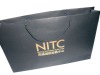 black card paper promotional handbag printing service