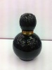 black perfume bottle