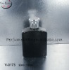 black perfume glass bottle with 50/100ml