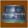 black plastic  blister tray for metal part