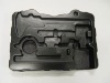 black plastic disposable tray for hardware tools packing